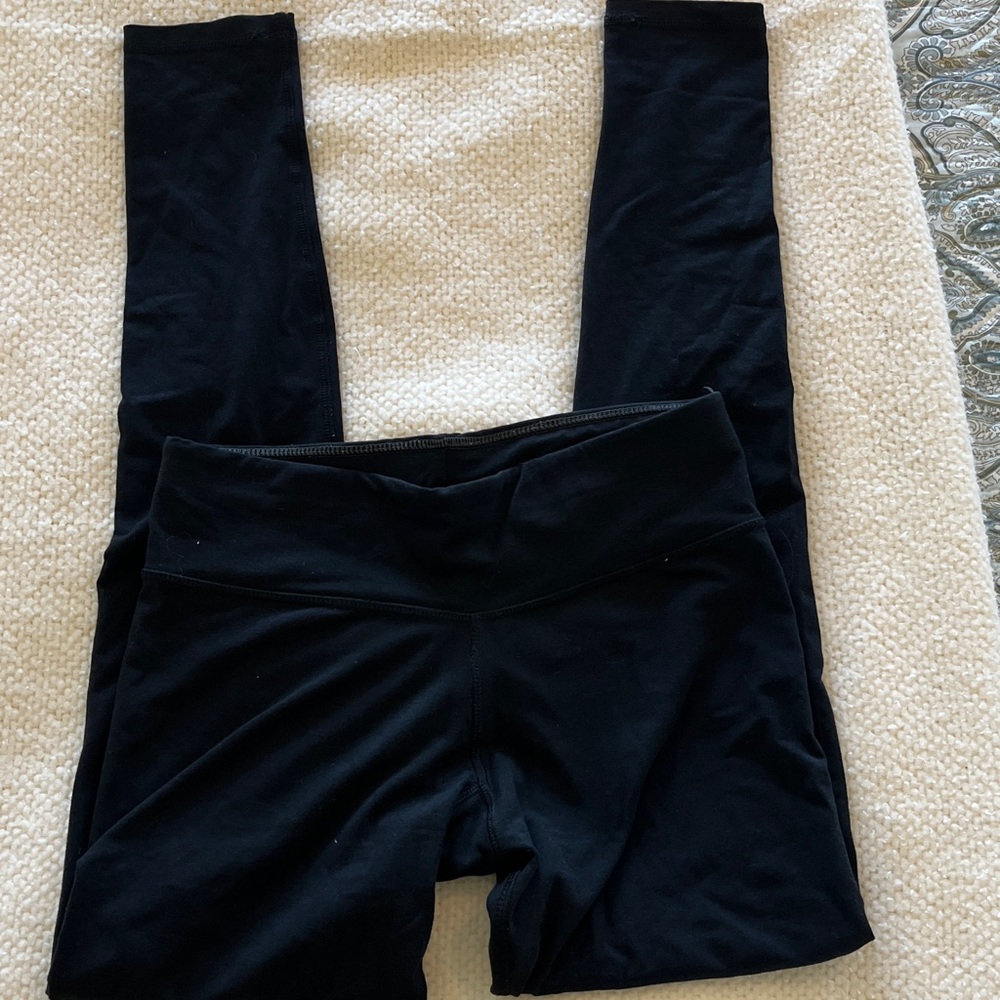 Cariloha Women’s Black Leggings Fitness Pants Size S Bamboo Fit
